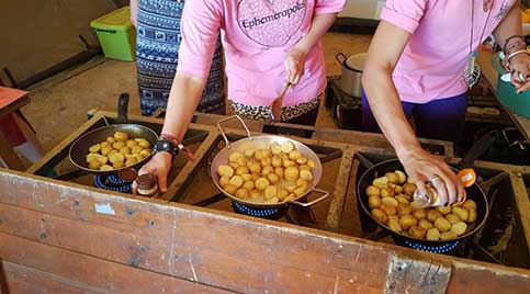 Have a potato eating competition?